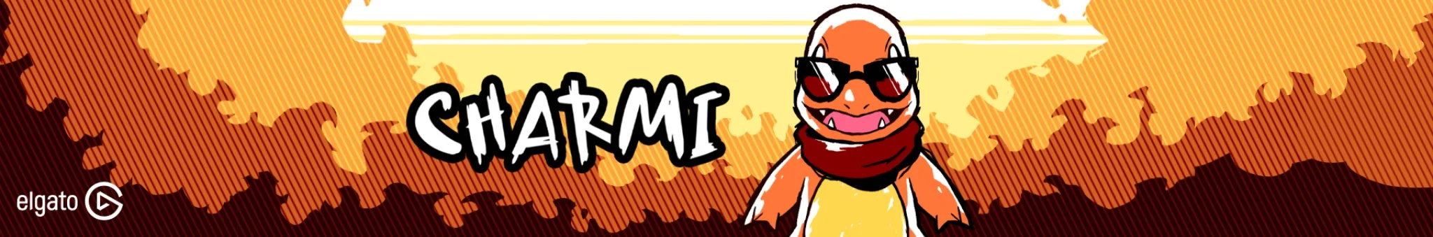 Banner del canal de YouTube de Charmi